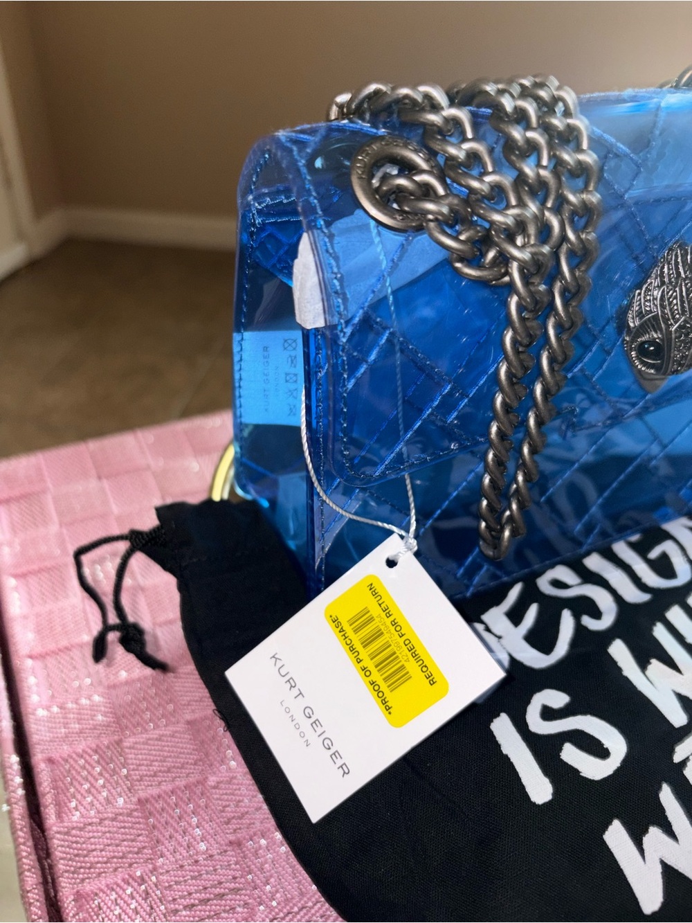 Kurt Geiger nwt / dust bag - Picture 9 of 10